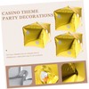 LABRIMP 90s Theme Poker Party Balloons Giant Jumbo Dice Foil
