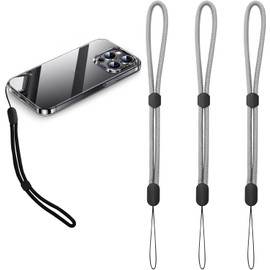 3 Pack Cordón para Celular, Correa para Celular Ajustable Nailon, Correa Muñeca de Teléfono, Llaves de Cámara, Unidades Flash USB, Llavero, Portafolios