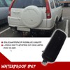 GTINTHEBOX Smoked Lens LED Rear Fog Bumper Reflector Brake Tail