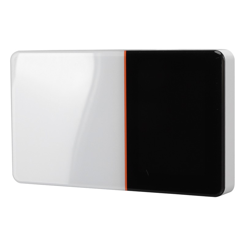 Smart Electric Thermostat White Programmable WiFi Thermostat with Temperature Humidity