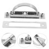 Operitacx Invisible Cabinet Handle Metal Pull Handle for Wardrobe Space