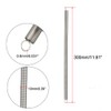 uxcell Extended Tension Spring Wire Diameter 0.031", OD 0.39", Free