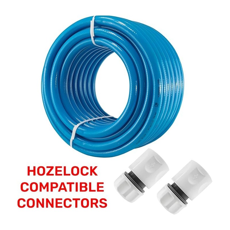 Blue Water Hose - 1/2 inch, 3 Ply, Food Grade