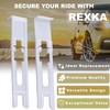 Rexka 15pcs Headlight Retaining Clip Retainer Compatible with GM Impala