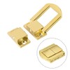 sourcing map Set of 4 Toggle Lock 31 mm Gold