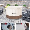 Fire Pit Cover for Solo Stove Bonfire,600D Tear-Resistant Heavy Duty
