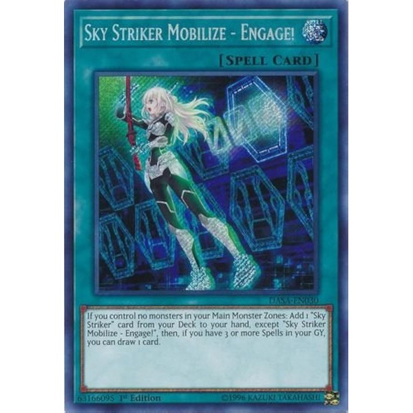 Sky Striker Mobilize - Engage! - DASA-EN030 - Secret Rare