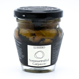 Lussiero Summer Truffle Carpaccio Black Truffle Tartufo Truffle Slices Tuber Aestivum 45g