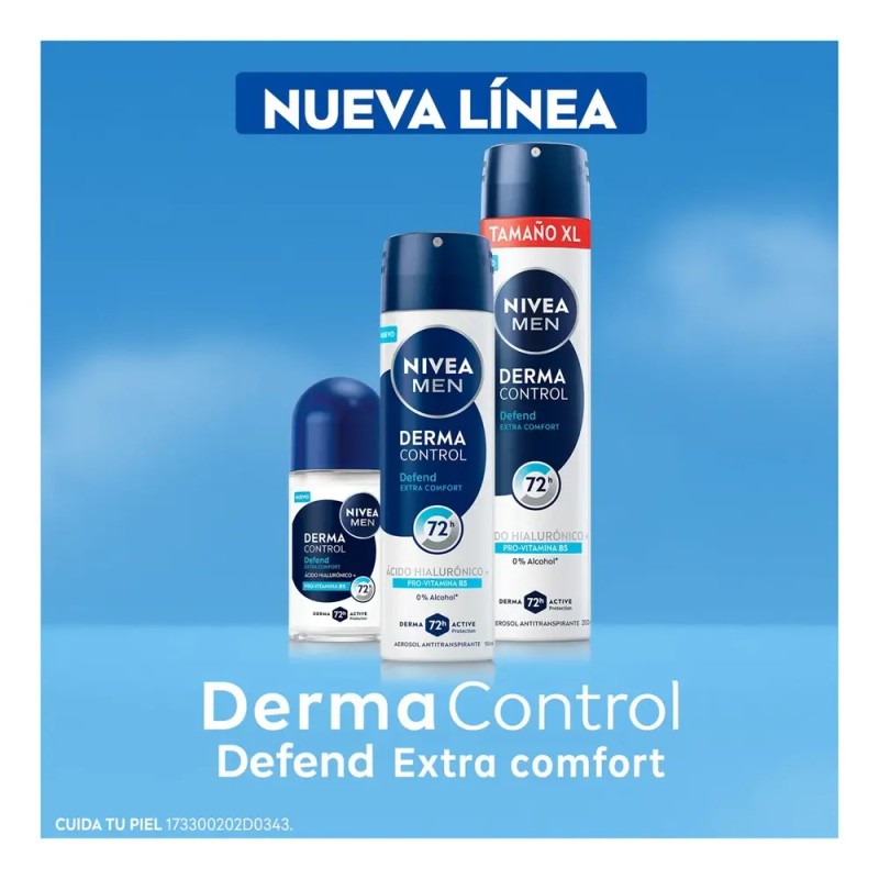 Desodorante Nivea Derma Control Defend 200ml