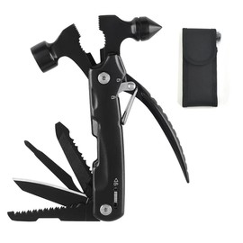 Multitool Hammer, Multitool Gifts for Camping Hiking Survival, Emergency Escape Car Safety Hammer Multi-Tool, Cool Gadgets forCamping Hiking Household,Mini Multi tool, Camping Accessories