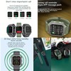 ZPIMY Men's Smart Watch with Bluetooth Call, 1.8 Inch AMOLED