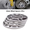 Unbranded 4Pcs Aluminum Wheel Spacers 10mm Thick 4X100 4X114.3 5x105