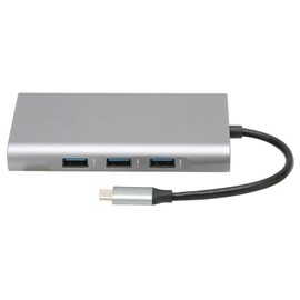 Docking Hub 10 in 1 TypeC to HighDefinition Multimedia Interface USB PD Expansion Dock for Transfer Data