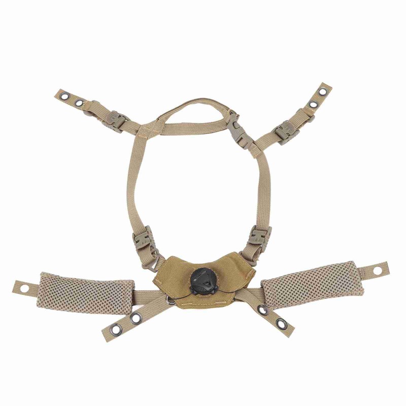 Helmet Dial Suspension System Chin Strap Helmet Padding Kit for