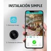 Genérico Mini Cámara IP WiFi Full HD con Visión Nocturna