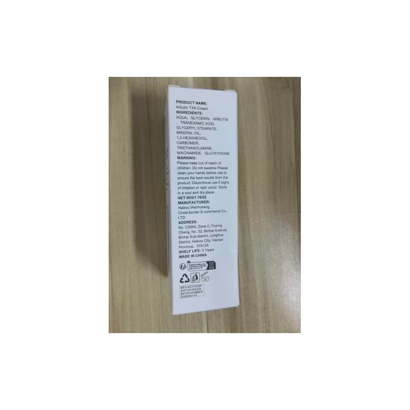 2PCS Ar - butina Crema Faciales,Textura ligera, Absorción rápida Manchas