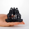 Black Elephant Statues and Figurines - Unique Home Decor Gift