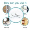 Crebri Wall Protector Door Stopper Furniture Adhesive Pads Handle Bumper