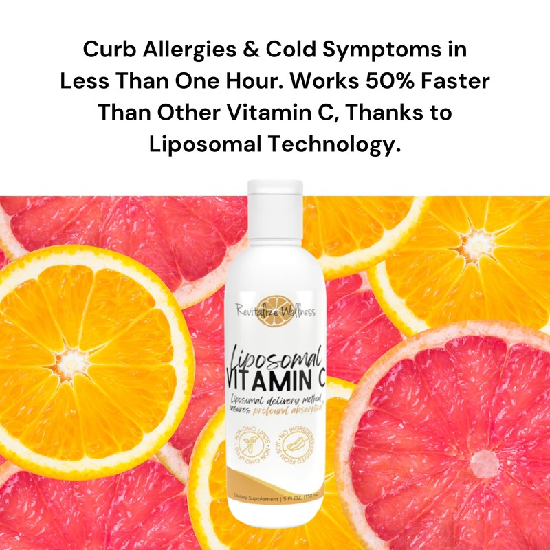 Revitalize Wellness Liposomal Vitamin C | 1,000 mg Vitamin C
