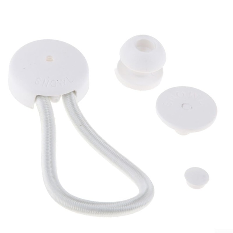 5 PCS Bungee Shock Cord Clip with Knobs, Pull Tie