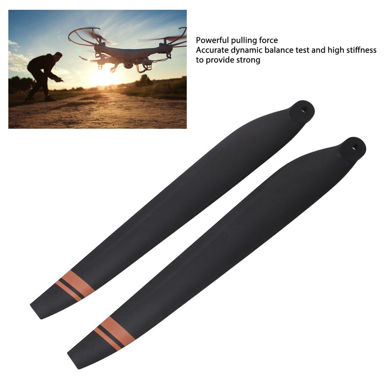 2pcs Drone Propellers Folding Plastic Low Noise Plant Drone Propellers