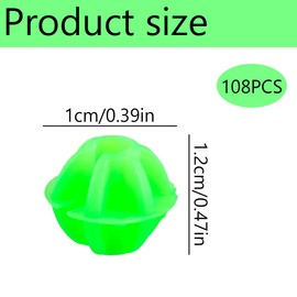 GroveEss 108PCS Plastic Bike Spoke Beads,Multicoloured Bicycle Wheel Spoke Clip Beads,Durable Bike Decorative Accessories for Kids Children Girls Boys Bikes Decoration