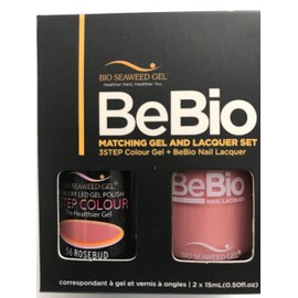 BIO SEAWEED BEBIO matching gel and lacquer set rosebud #56