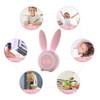 TopYart Alarm Clock, Digital Table Clock, Cute Rabbit Alarm, Vibration/Sound