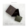 FRANK GERALD Wallet, Genuine Leather, Thin, Mini Wallet, Lightweight, Compact,