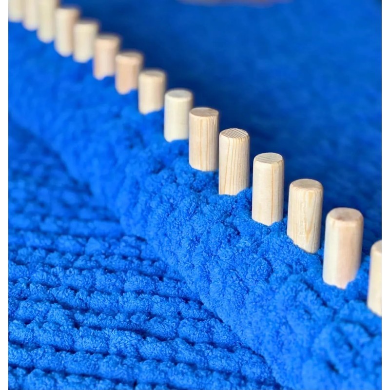 QWM 60“ Chunky Blankets Loom Knitting Looms Long Installation Free