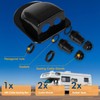 2 Pack of IP68 Waterproof Solar Cable Entry Gland by
