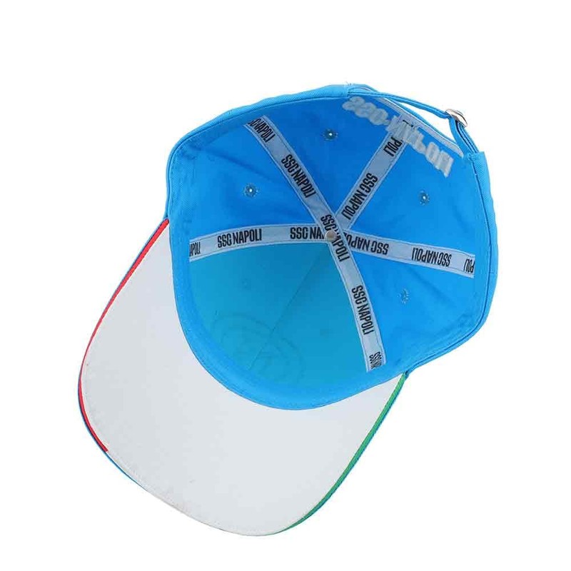 Enzo Castellano SSC Napoli 124013 Cappellino da Baseball, Turchese, Taglia