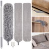 Feather Duster Set (4 Pieces), 30-100 inch Retractable Gap Dust