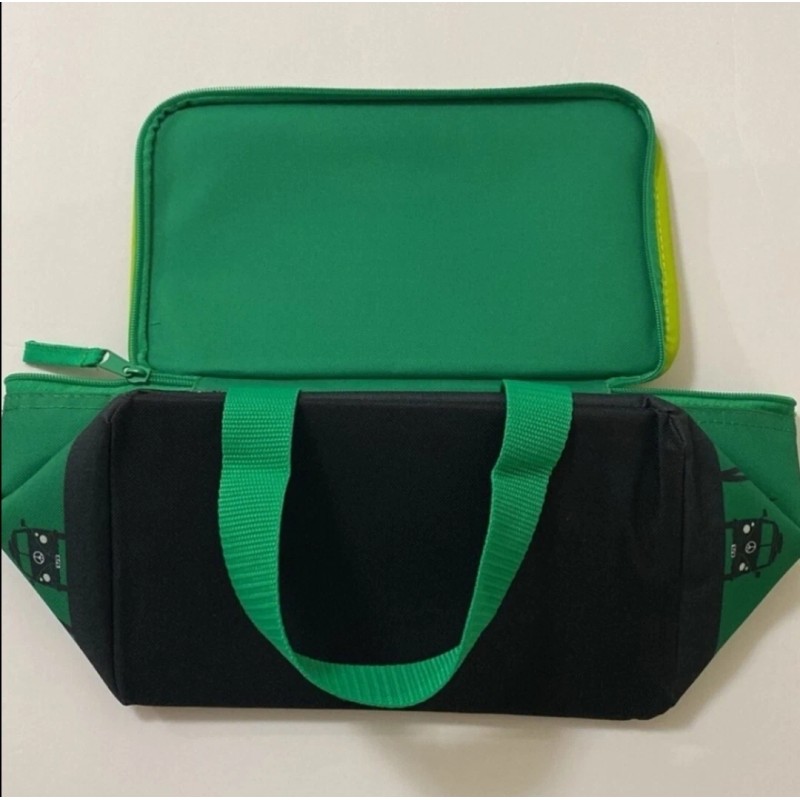 Trader Joe's Mini Insulated Cooler Tote Lunch Bag Green