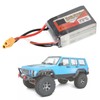 14.8V 1800mAh 4S 75C Lipo Battery Pack with XT60 Plug