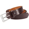 BEZLIT Men's Leather Belt Faux Leather 30602, brown