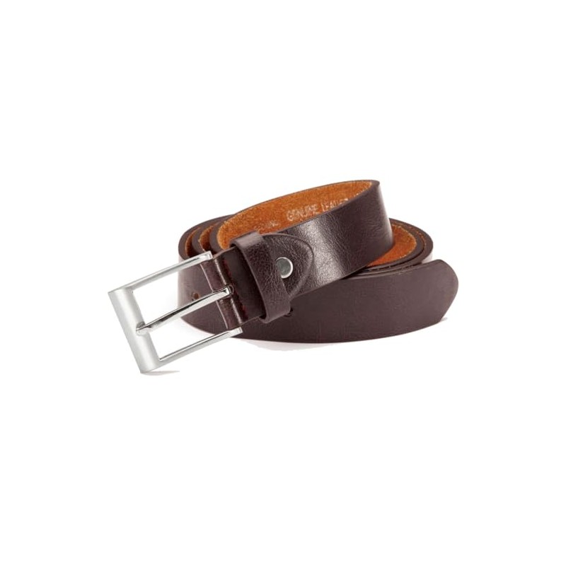 BEZLIT Men's Leather Belt Faux Leather 30602, brown