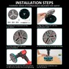 Adjustable Hole Saw Kit Metal Adjustable Punching Saw Multifunctional Woodworking