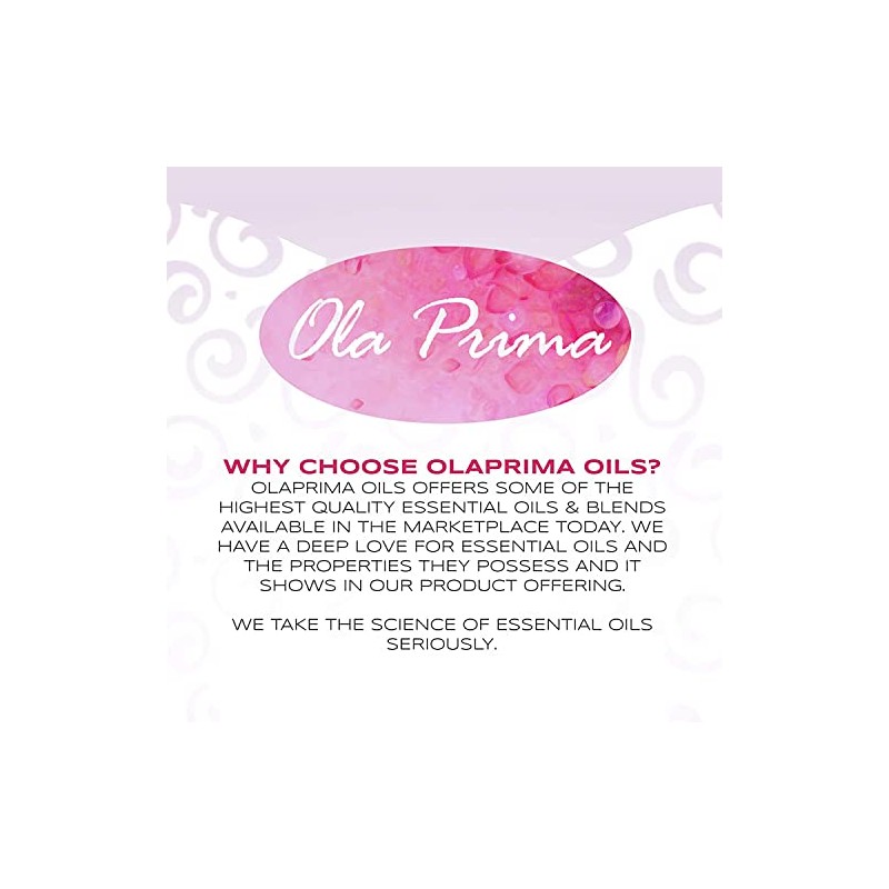 Ola Prima Lemongrass Essential Oil 4 oz Lemon Grass Essential