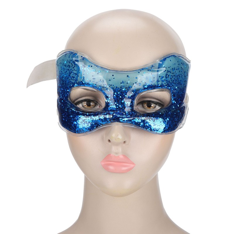 TPU Glitter Sequins Sleep Hot Cold Compress Eye Cover Sleep