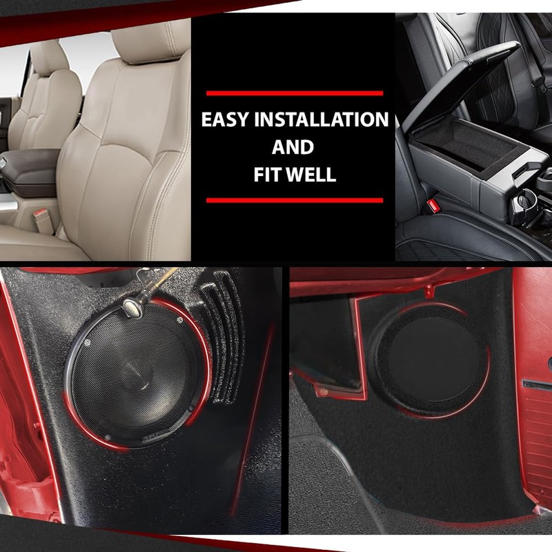 CROSSDESIGN Speaker Kick Panels Compatible with Chevy Impala or Caprice