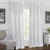 Achim Home Furnishings Willow Rod Pocket Window Curtain Panel White