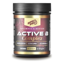 Complejo B | Energía, Metabolismo | Betabel, Vitaminas y Antioxidantes | Apoya el Bienestar, Rendimiento, Función Cognitiva y Salud Celular | ACTIVE B BPN PRO | 60 Cápsulas