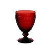 Villeroy & Boch Boston coloured Wasserglas Red, Kristallglas, 144mm