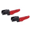 Motorcycle Front Footrests Aluminium Alloy Anti Slip Replacement for MV