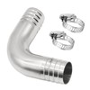 Stainless Steel 304 Sanitary Hose Fitting Barb 90 Degree Elbow