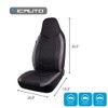 PIC AUTO High Back Car Seat Covers - Sports Carbon