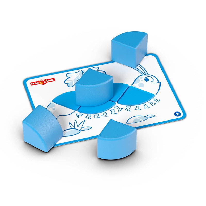 Geomag Magicube Blocks & Cards 16 pcs - Cubes, from