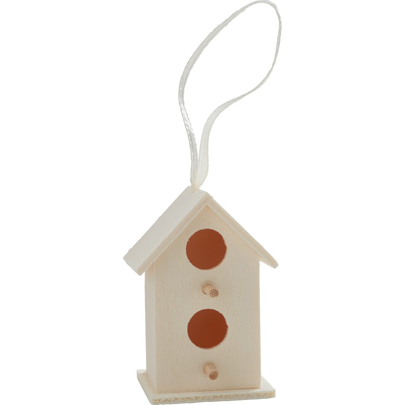 8 DECORATIVE BIRD HOUSE HANGING WOODEN BIRD HOUSE Craft Decorating