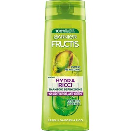 Garnier Fructis Definition Shampoo for Wavy to Curly Hair, Anti-Frizz for Soft and Radiant Hair, Hydra Curls, 250 ml